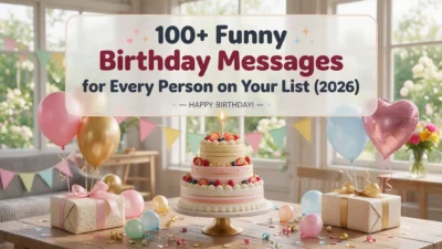 Funny Birthday Messages for Every Person